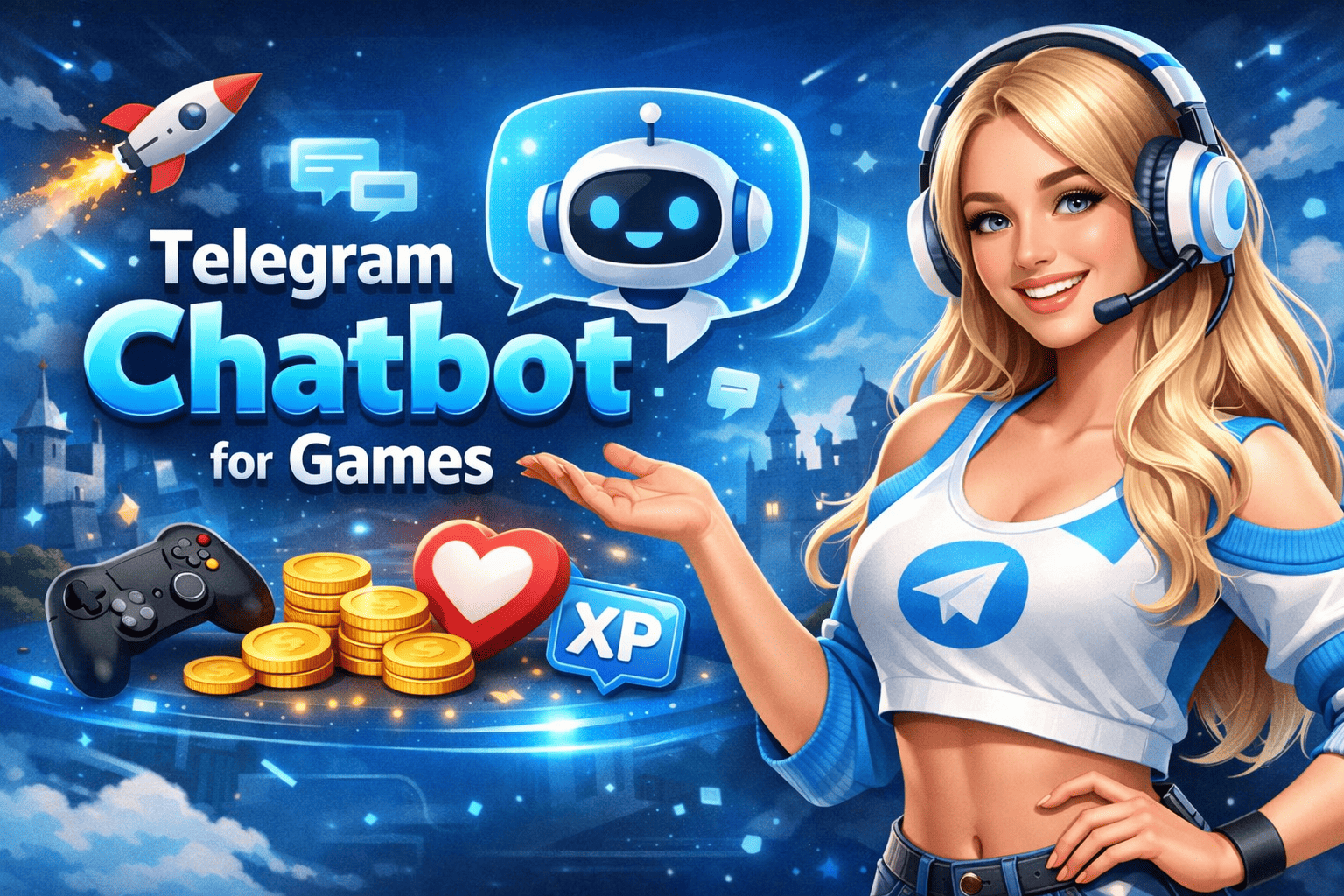 How to setup Telegram Chatbot for Vue Games?